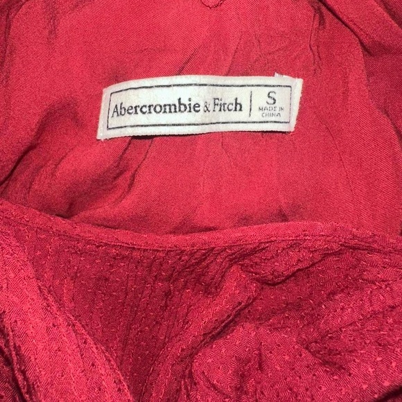 Womens Abercrombie & Fitch Ruffle Sleeve Blouse - Picture 3 of 3